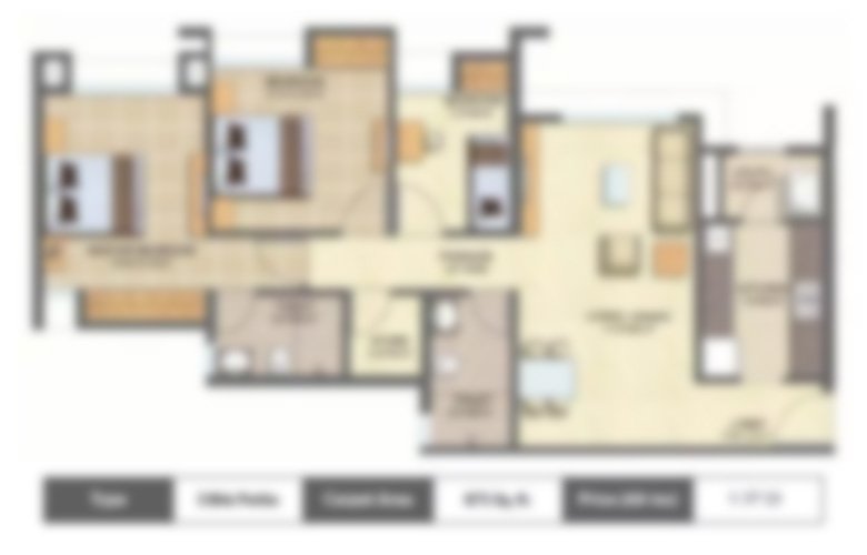3 BHK at Aessen Vasant Vihar Thane West
